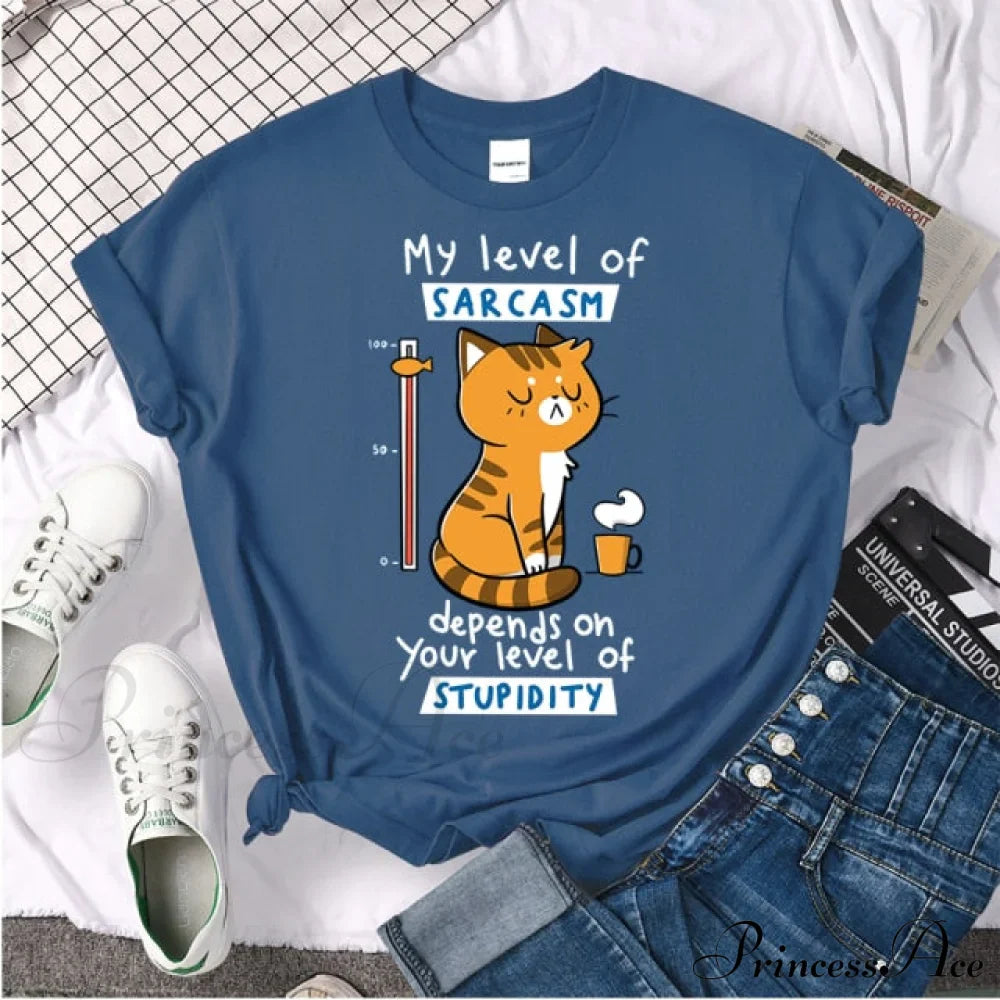Oversize Clothing Funny Korean Style T-Shirts