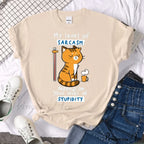 Oversize Clothing Funny Korean Style T-Shirts
