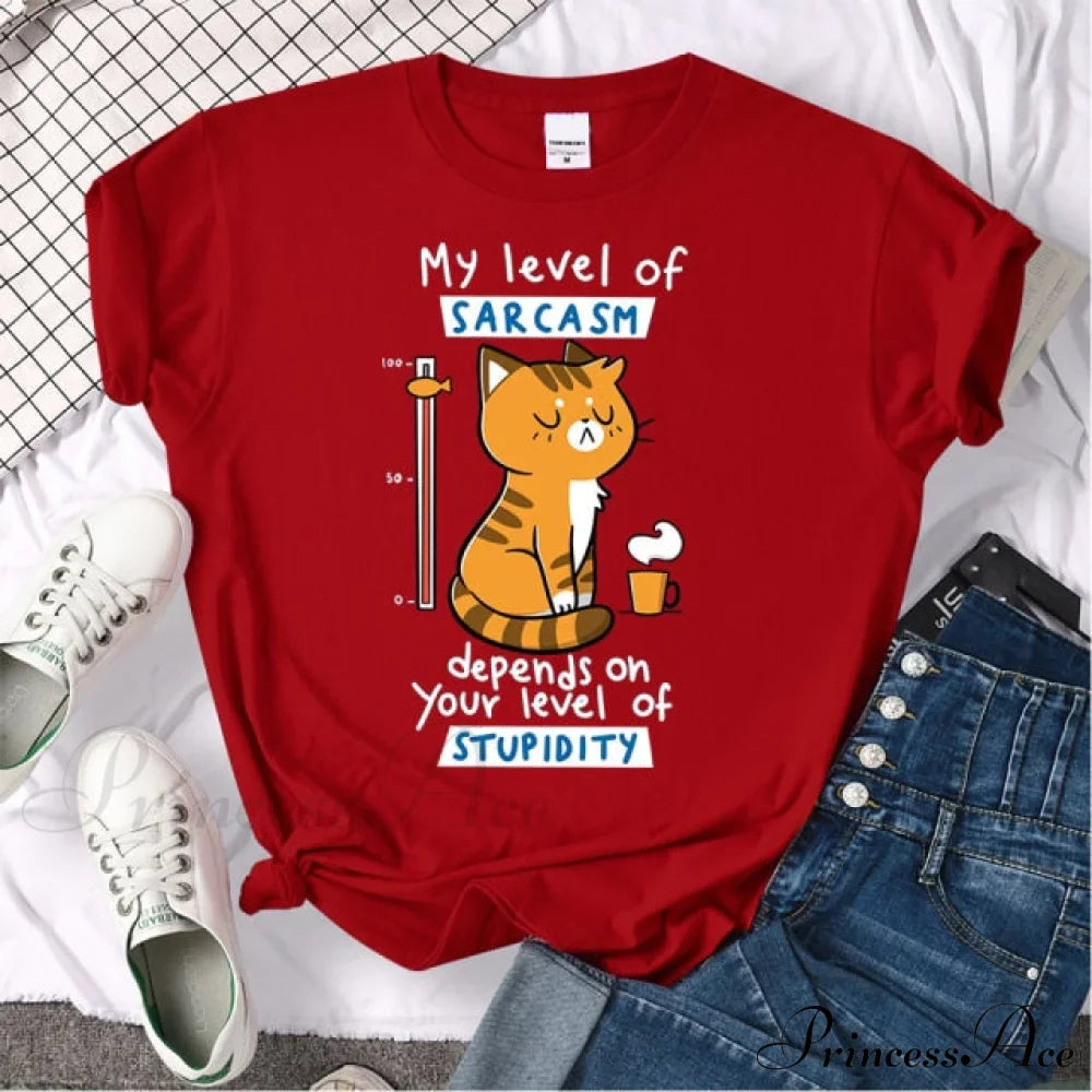 Oversize Clothing Funny Korean Style T-Shirts