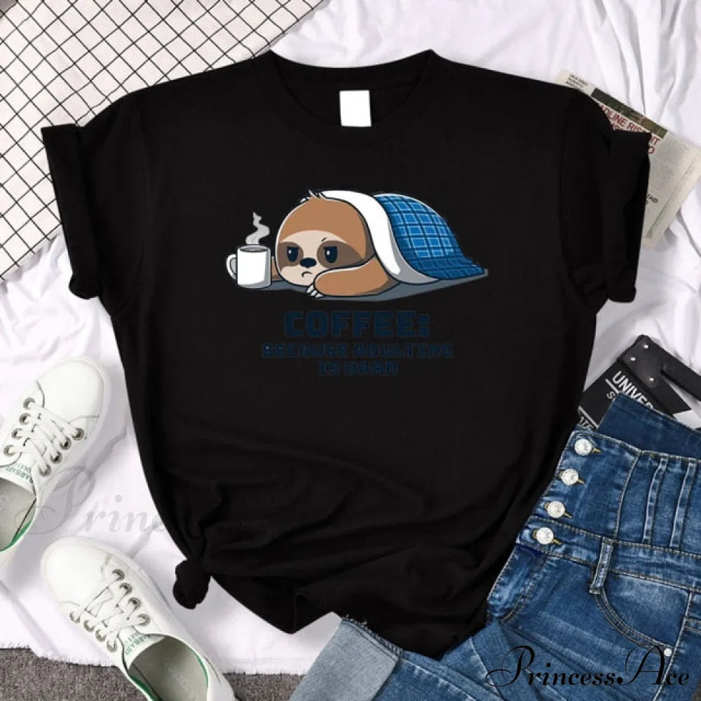 Oversize Clothing Funny Korean Style T-Shirts