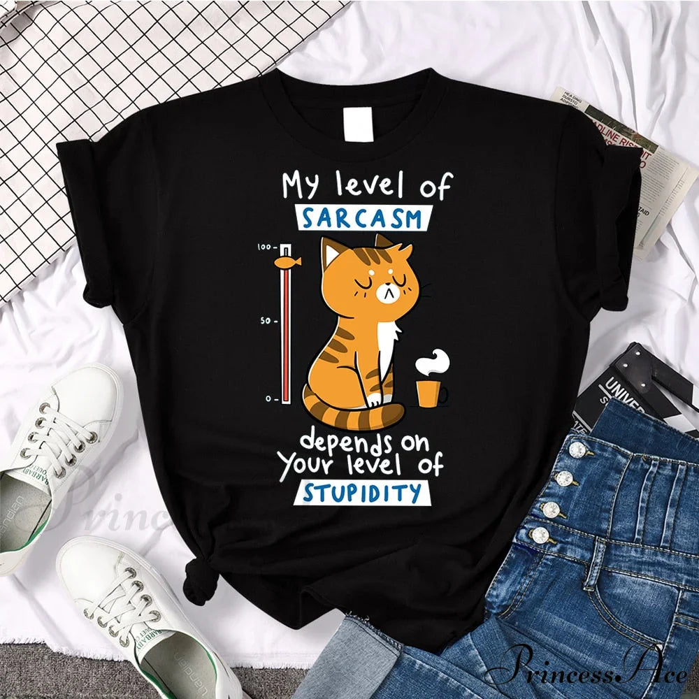 Oversize Clothing Funny Korean Style T-Shirts