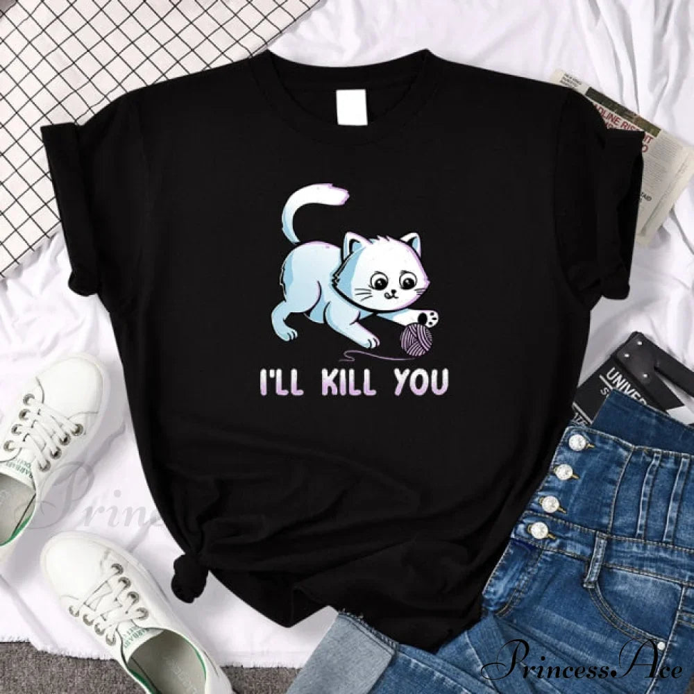 Oversize Clothing Funny Korean Style T-Shirts