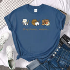 Oversize Clothing Funny Korean Style T-Shirts