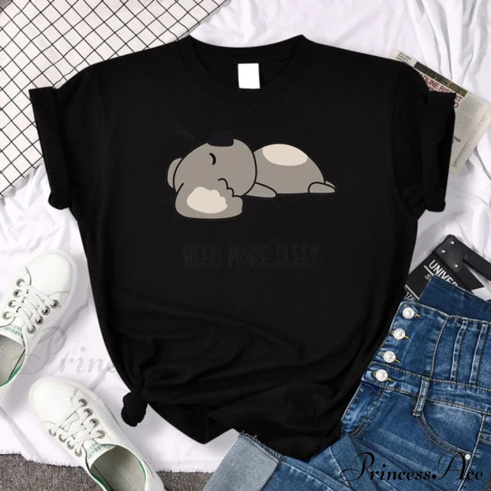 Oversize Clothing Funny Korean Style T-Shirts