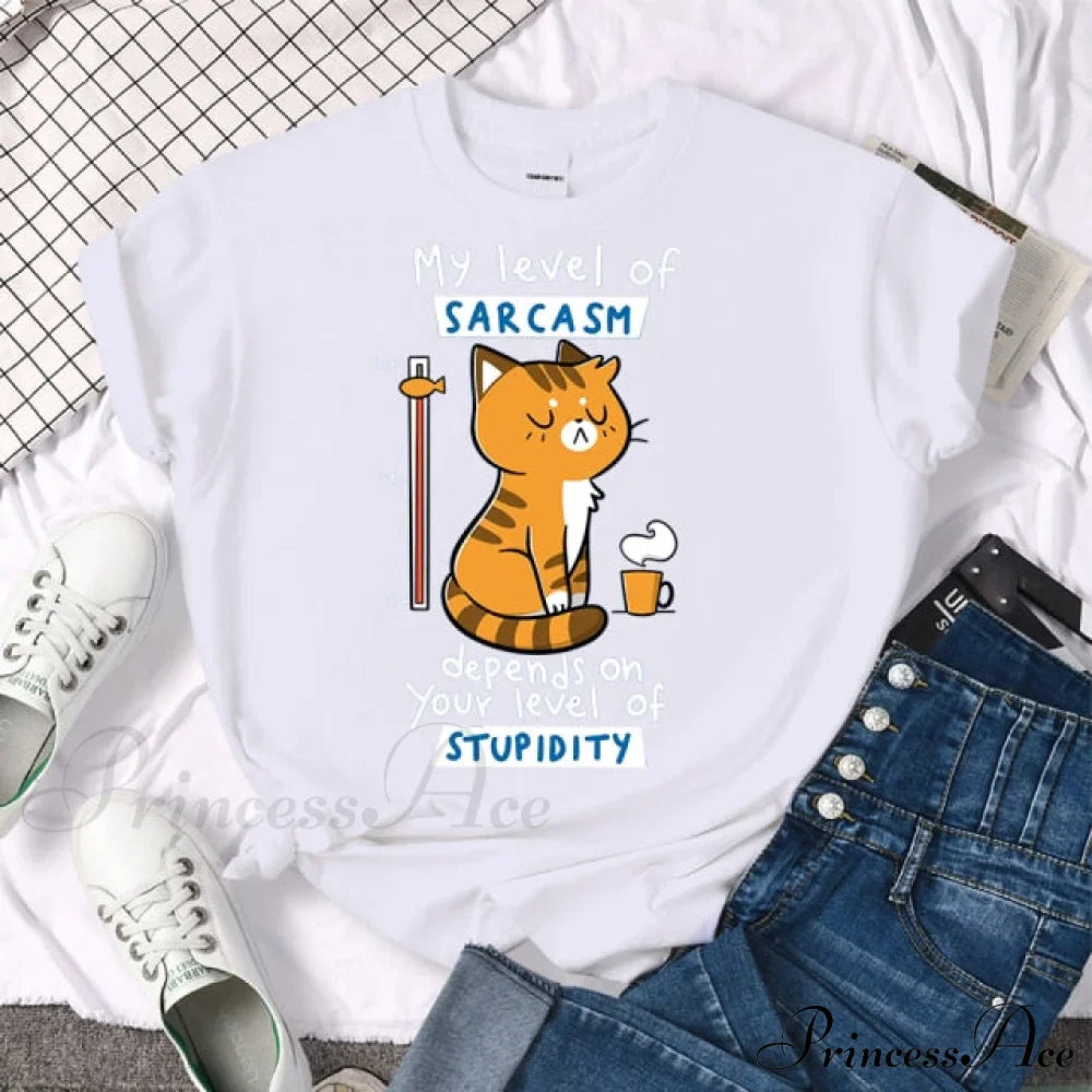 Oversize Clothing Funny Korean Style T-Shirts