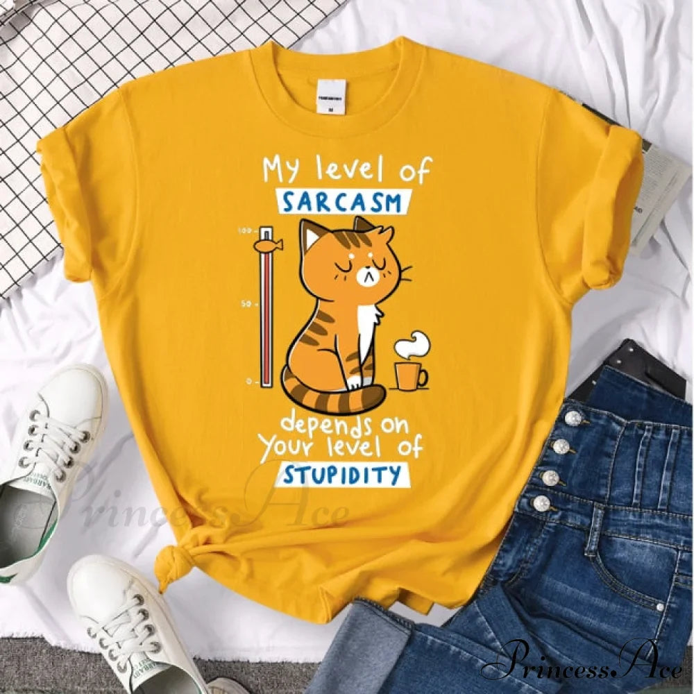 Oversize Clothing Funny Korean Style T-Shirts