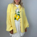 Oversized Button Down Chunky Knit Cardigan