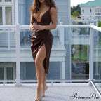 Party Midi Evening Bodycon Cb Women Celebrity Club Gown Of House Satin Dress