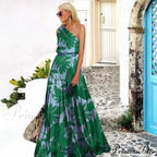 Patchwork Black Club Party High Night One Gown Off - Street Shoulder Dress
