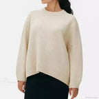 Pink Streetwear O-Neck Sweater