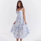 Print Bodycon A-Line Vacation Dress