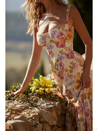 Print Bodycon A-Line Vacation Dress