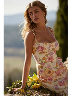 Print Bodycon A-Line Vacation Dress