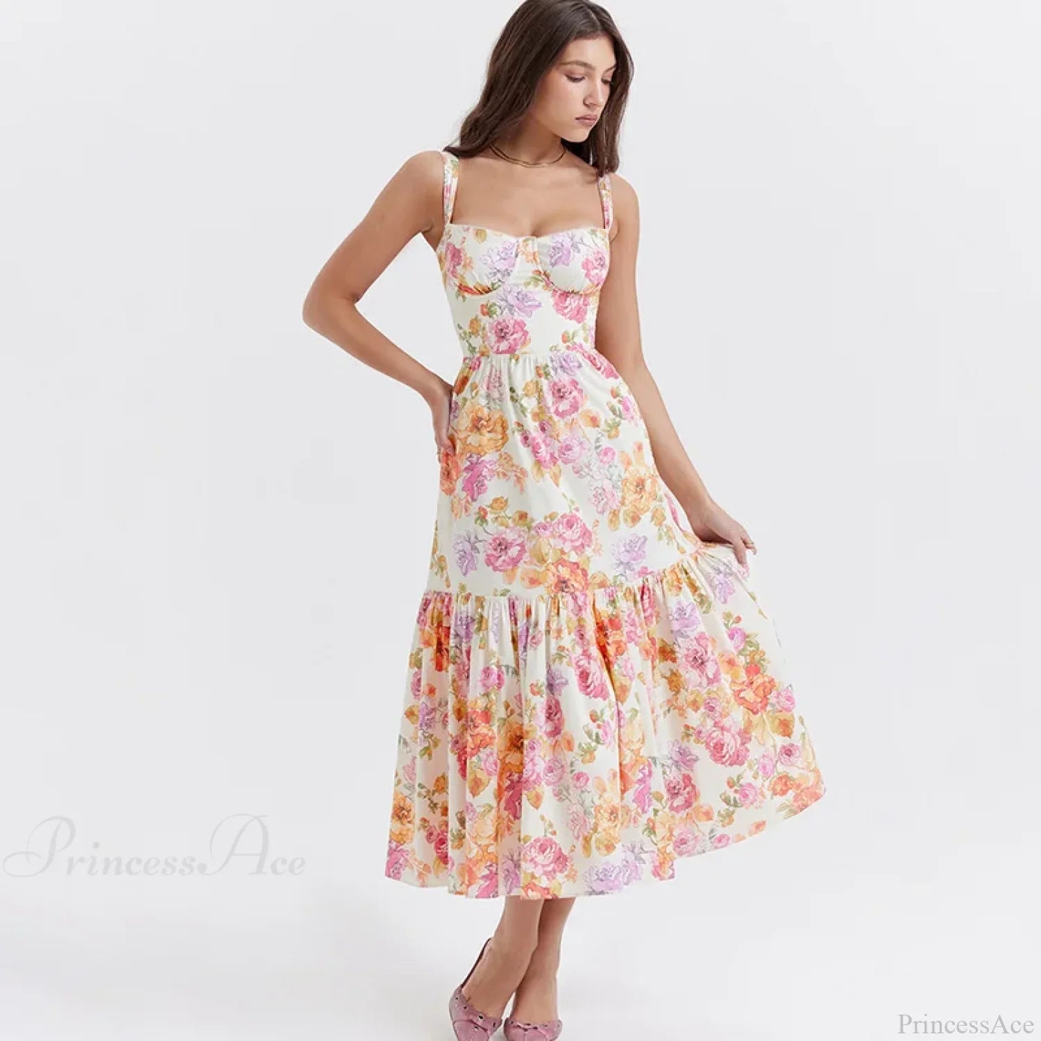 Print Bodycon A-Line Vacation Dress