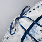 Printed Vacation Off-Shoulder Blue Metal Button Spring Elegant Outside Mini Floral Dress