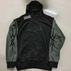 Punk Hip-Hop Embroidered Hoodie