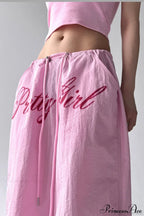 Quick-Dry Lightweight Loose Wide-Leg Drawstring Pants