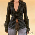 Retro Y2K Lace Patchwork Blouse