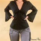 Retro Y2K Lace Patchwork Blouse