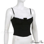 Ruched Patchwork Stylish Bustier Top