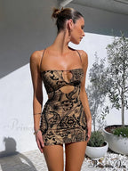 Samantha Elegant Mini Dress