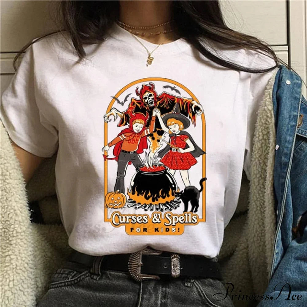 Satan Horror Demon Death Scary Devil Funny T-Shirt