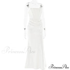 Satin Corset Stylish Maxi Dress