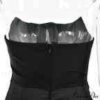 Satin Corset Stylish Maxi Dress
