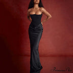 Satin Corset Stylish Maxi Dress