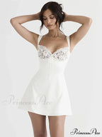 Backless Lace Party Club Slip Sleeveless Mini Dress