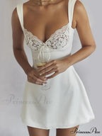 Backless Lace Party Club Slip Sleeveless Mini Dress