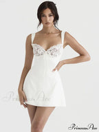 Backless Lace Party Club Slip Sleeveless Mini Dress