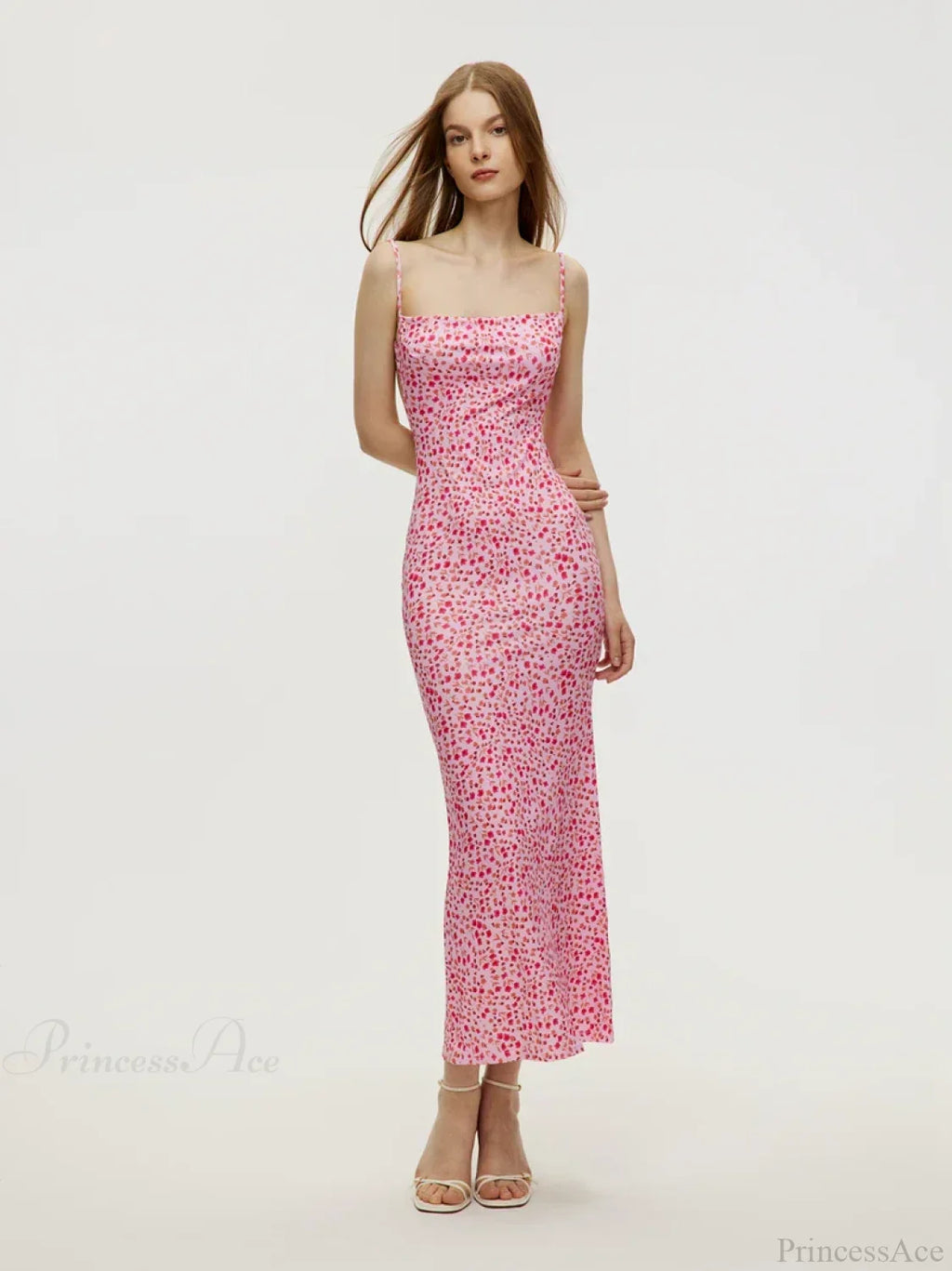 Backless Slimming Beach Floral Dress