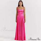 Bandage Lace Up Sleeveless Party Robe Maxi Dress
