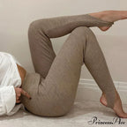 Bodycon Knitted High Waist Pants