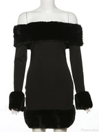 Elegant Fluffy Glamorous Strapless Mini Party Dress