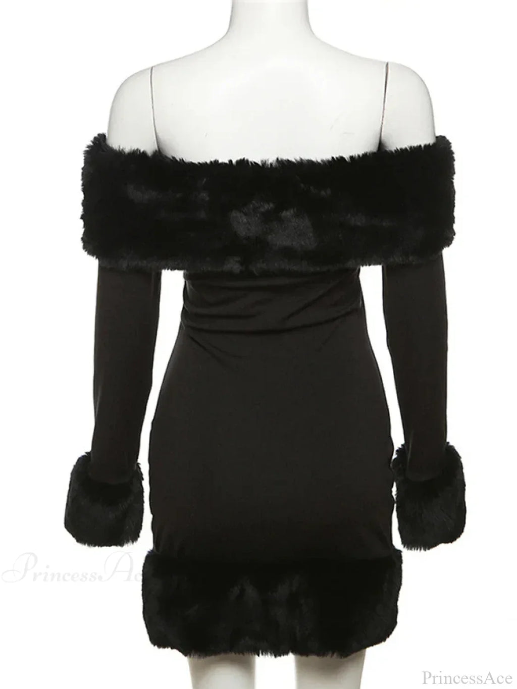 Elegant Fluffy Glamorous Strapless Mini Party Dress