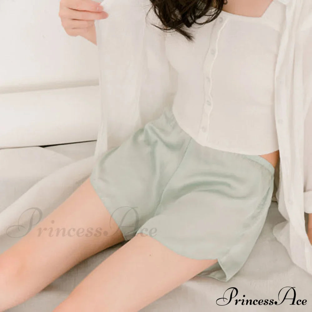 Satin Pajama Shorts