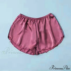 Satin Pajama Shorts
