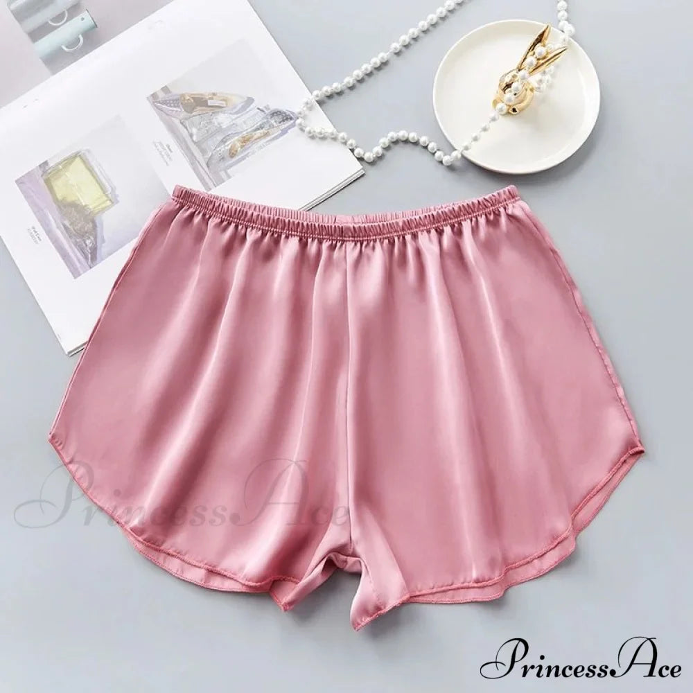 Satin Pajama Shorts