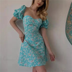 Floral Print Wrap Dress