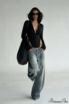 Long Sleeve Zip-Up Slim Fit Hoodie