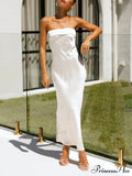 Satin Stylish Maxi Dress