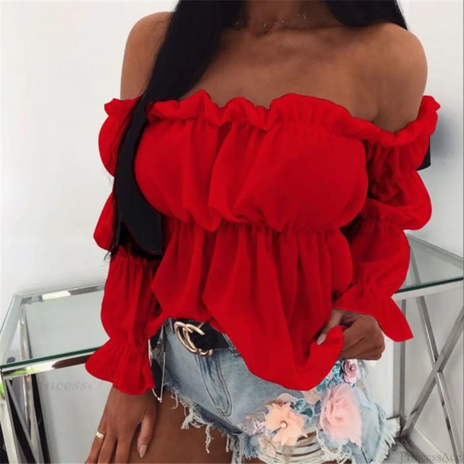 Shirt Office Street Tops And Blouses