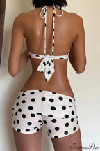 Vacation Polka Dot Bikini Set
