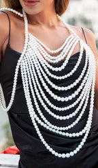 Shawl White Pearl Top