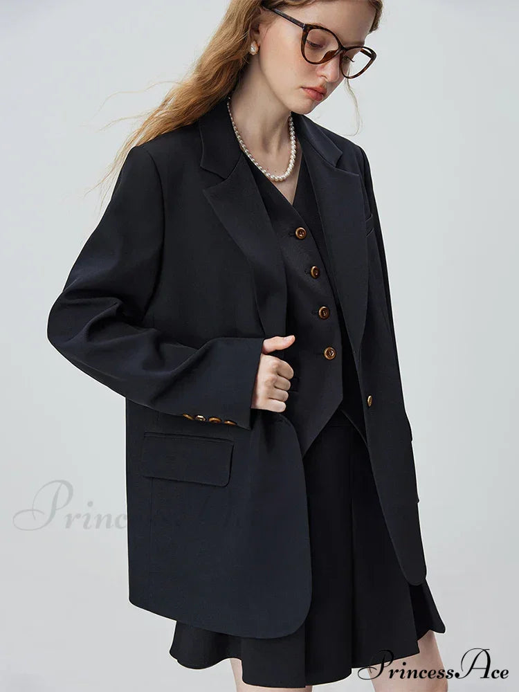 Simple Temperament Casual Popular All-Match Loose Comfortable Coat