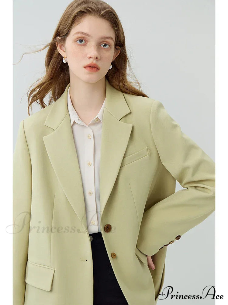 Simple Temperament Casual Popular All-Match Loose Comfortable Coat