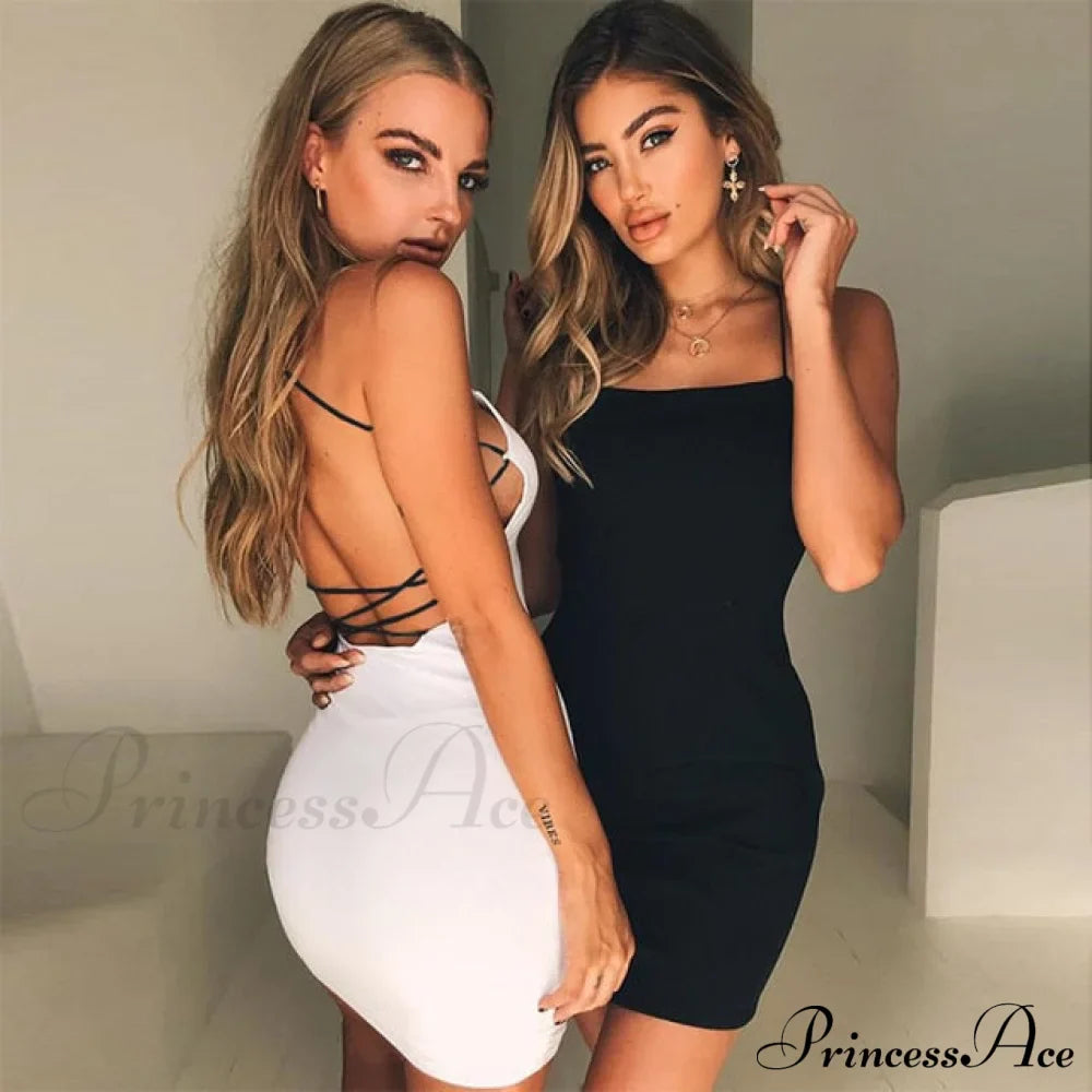 Sleeveless Bodycon Party Mini Dress