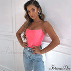 Sleeveless Off Shoulder Velvet Corset